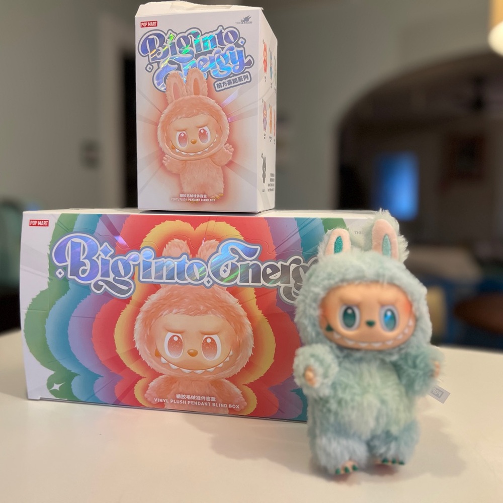 Serenity Big Into Energy Series Labubu Green